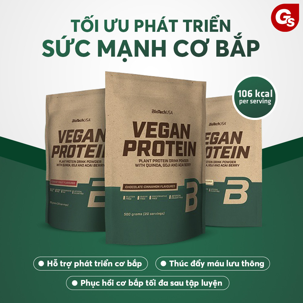 Lợi ích của BioTechUSA Vegan Protein