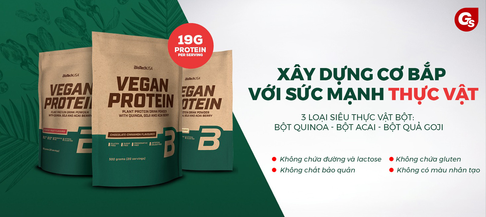 Ưu điểm của BioTechUSA Vegan Protein